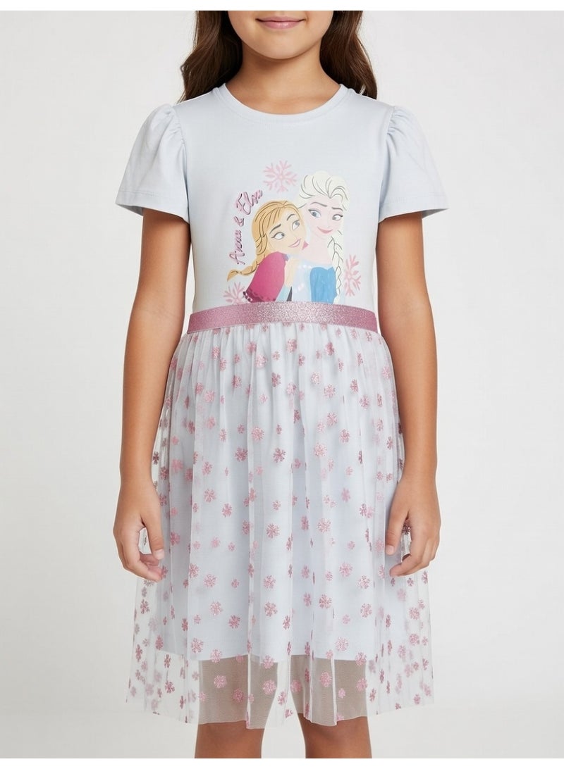 Disney Frozen | Tulle Dress | Blue - Image 1